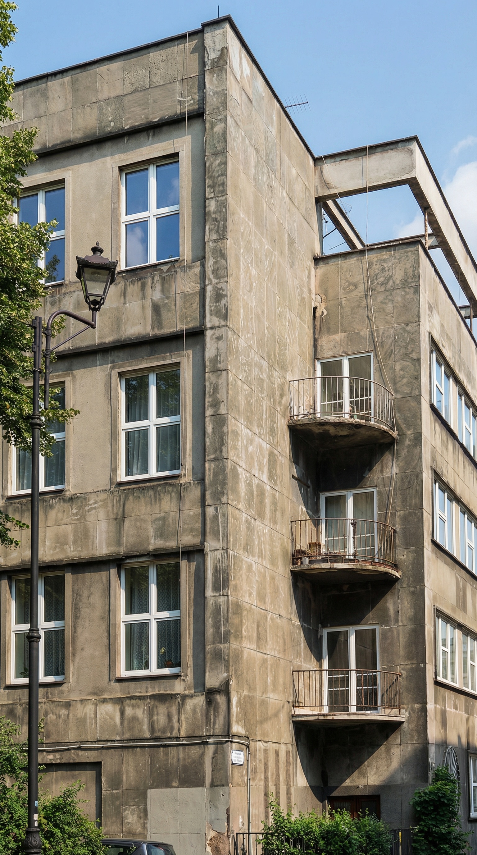Archiwalne zdjęcie gmachu Muzeum Śląskiego